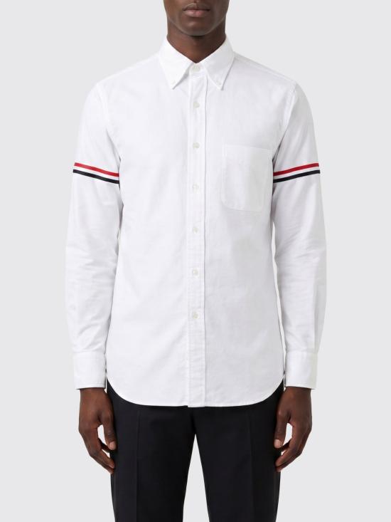 26FW 톰브라운 옥스포드 암밴드 클래식 셔츠 MWL150EF0313 100 White