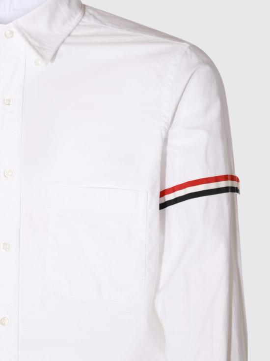 26FW 톰브라운 옥스포드 암밴드 클래식 셔츠 MWL150EF0313 100 White - THOM BROWNE