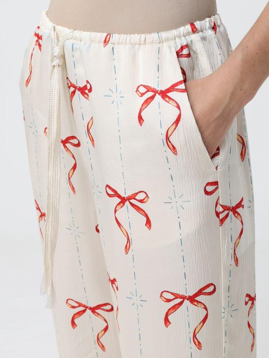 26SS 포르테포르테 팔라초 팬츠 14913MYPANTS 2501 Red - FORTE FORTE
