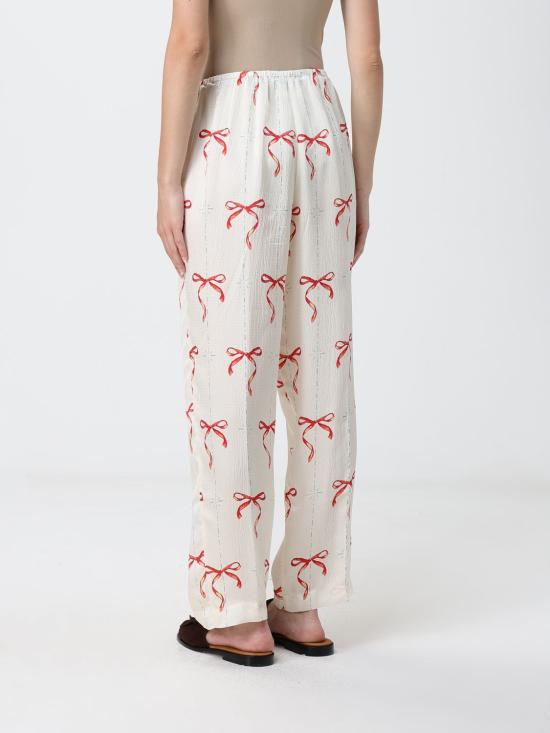 26SS 포르테포르테 팔라초 팬츠 14913MYPANTS 2501 Red - FORTE FORTE