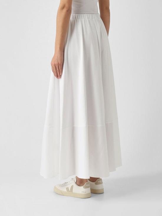 26SS 막스마라 롱 스커트 2616771018600 001 White - MAX MARA