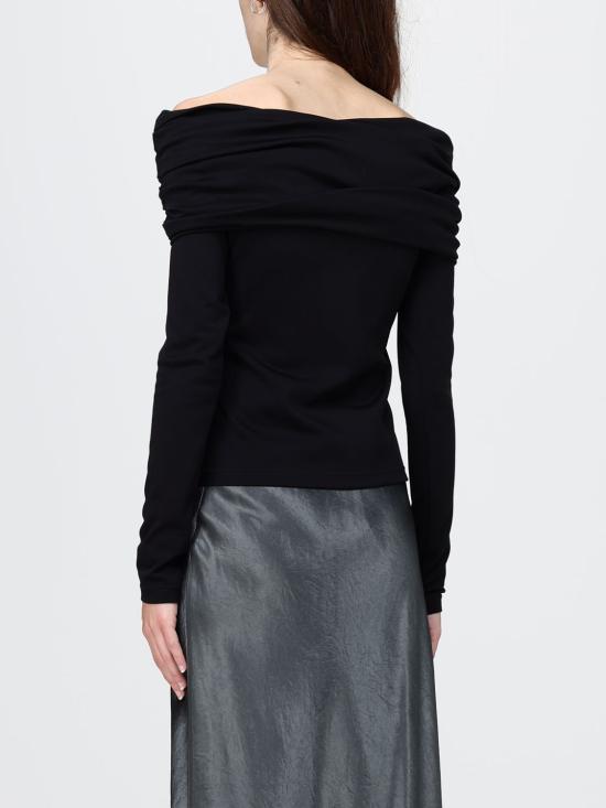 26SS 막스마라 긴팔 티셔츠 2611941028600 006 Black - MAX MARA