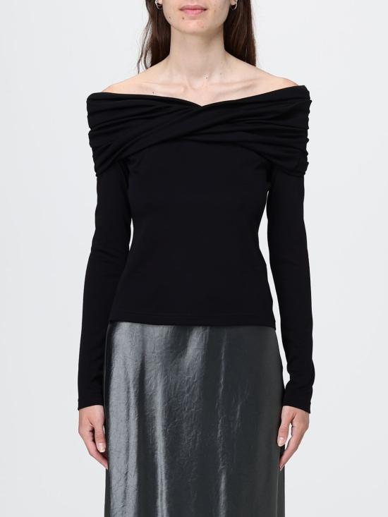 26SS 막스마라 긴팔 티셔츠 2611941028600 006 Black