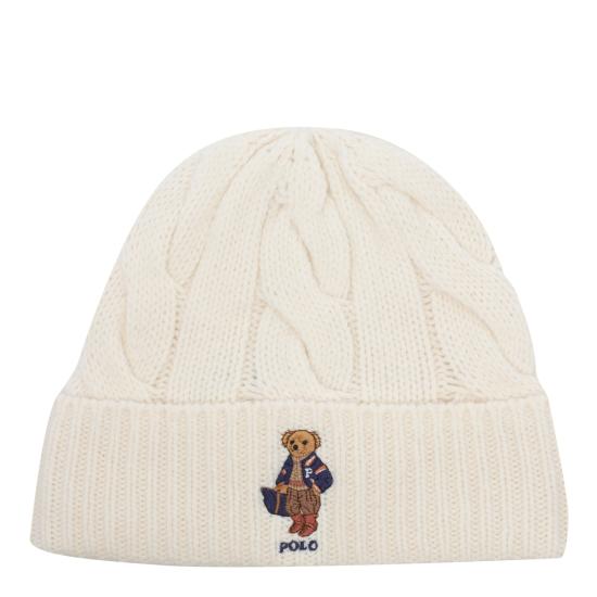 26FW 폴로 랄프로렌 비니 455P18118003 CREAM White