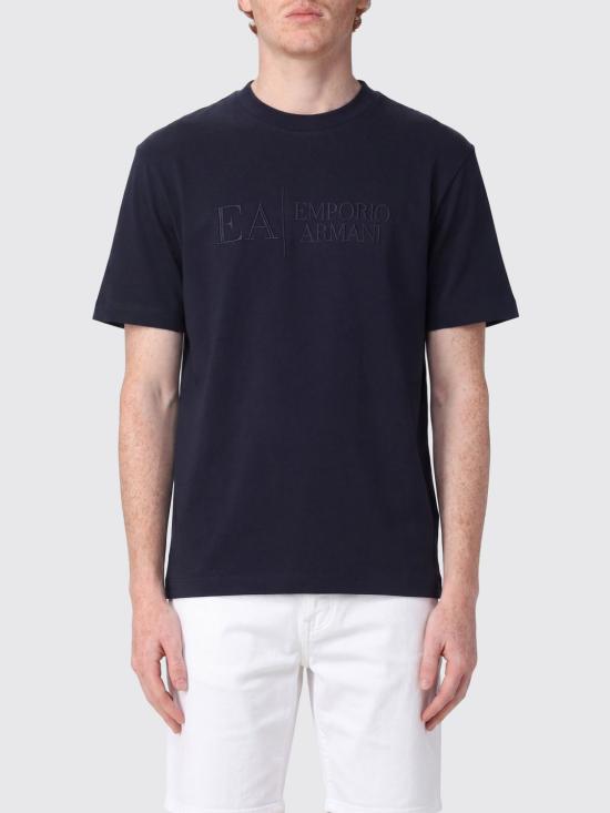 26SS 엠포리오 아르마니 반팔 티셔츠 EM005551AF25183 F8098 Black