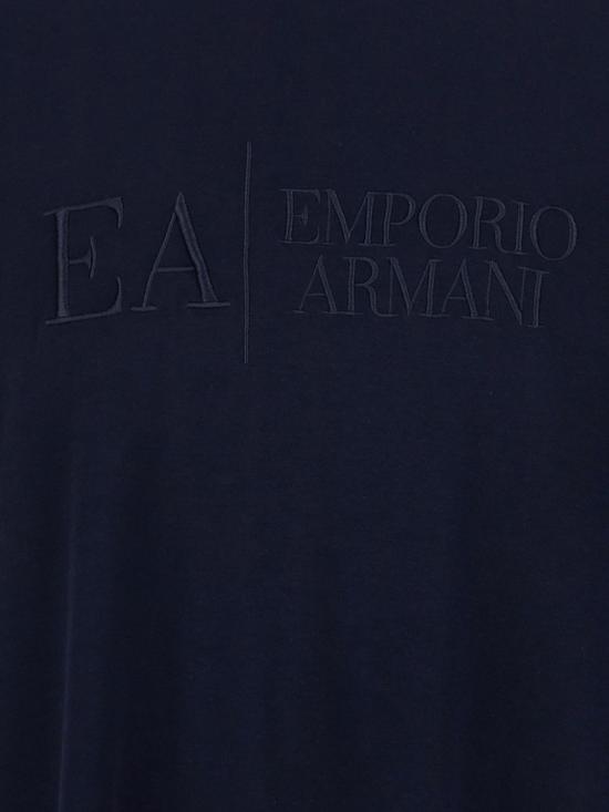 26SS 엠포리오 아르마니 반팔 티셔츠 EM005551AF25183 F8098 Black - EMPORIO ARMANI