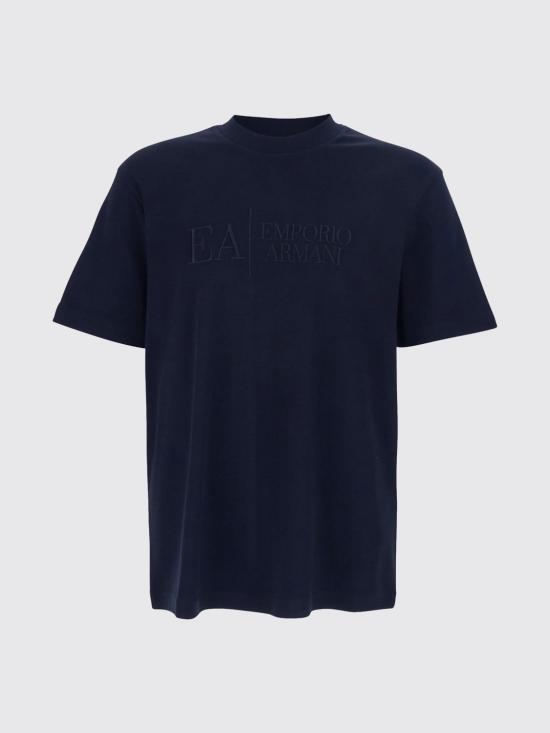 26SS 엠포리오 아르마니 반팔 티셔츠 EM005551AF25183 F8098 Black - EMPORIO ARMANI
