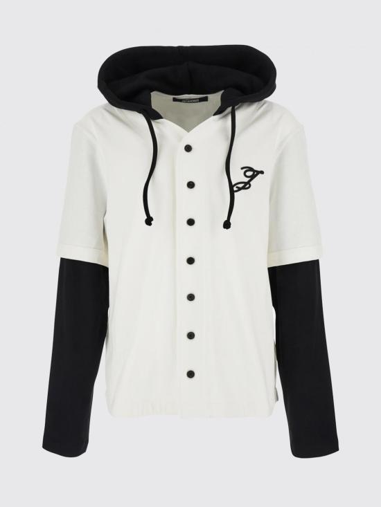 26SS 자크뮈스 레트로 롱슬리브 티셔츠 TSM00602AJ00226 010 White - JACQUEMUS