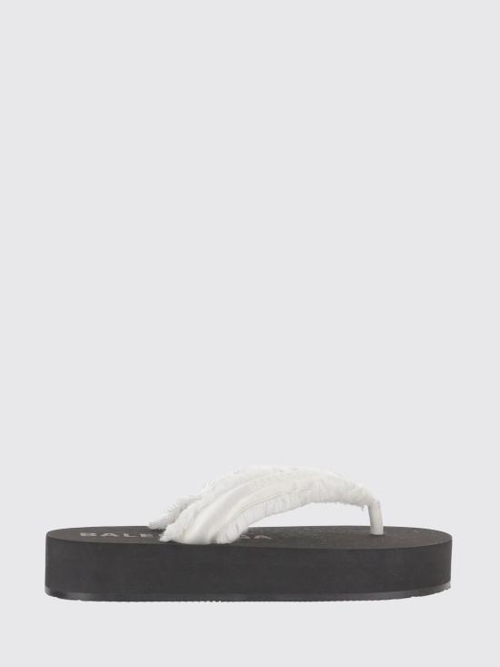 26SS 발렌시아가 제트 랙 통 슬라이드 870111W0WM0 9020 White