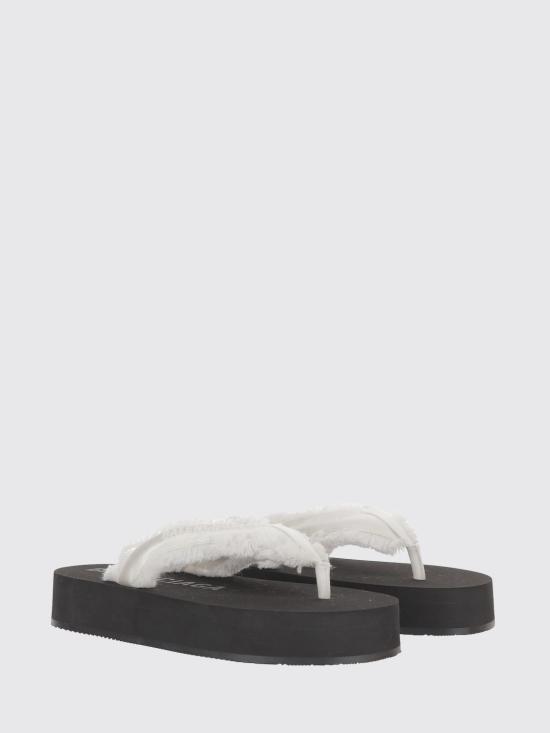 26SS 발렌시아가 제트 랙 통 슬라이드 870111W0WM0 9020 White - BALENCIAGA