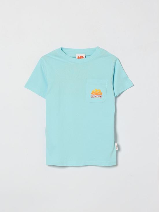 26SS [키즈] 선덱 티셔츠 B028TEJ7800 00200 Turquoise