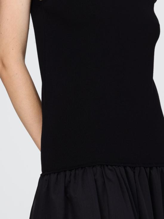 26SS 메이메이즈 롱 원피스 M6EZ00 100 Black - MEIMEIJ