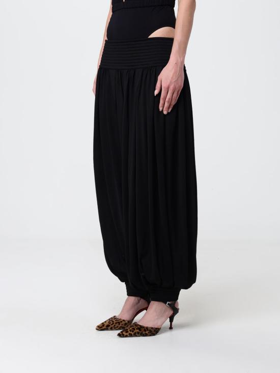 26SS 알라이아 스트레이트 팬츠 AA9P1362J093C 995 Black - ALAIA