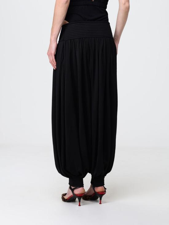 26SS 알라이아 스트레이트 팬츠 AA9P1362J093C 995 Black - ALAIA