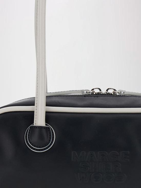 26SS 마지셔우드 숄더백 GG057660 BLACKLIGHTGREYPULLUPCRINKLE Black - MARGE SHERWOOD
