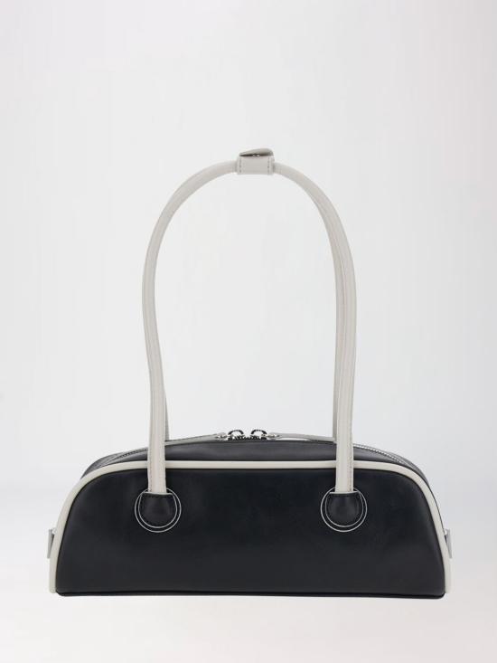 26SS 마지셔우드 숄더백 GG057660 BLACKLIGHTGREYPULLUPCRINKLE Black - MARGE SHERWOOD