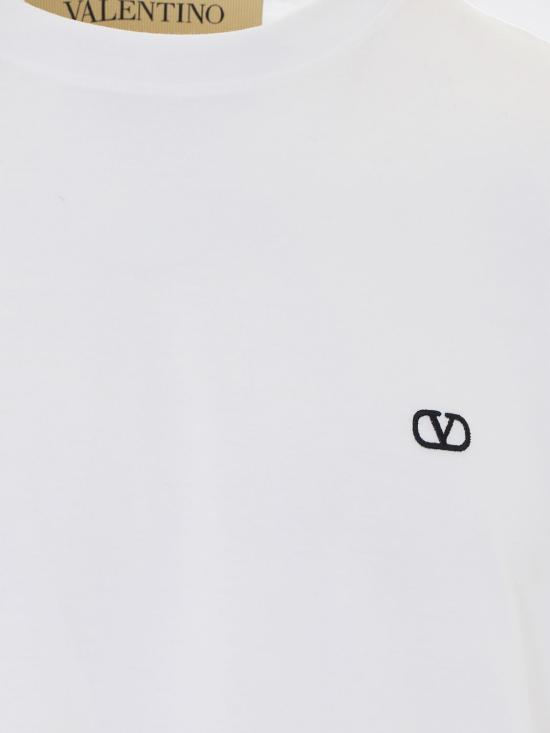 26FW 발렌티노 가라바니 반팔 티셔츠 MG10VBMM 0BO White - VALENTINO GARAVANI