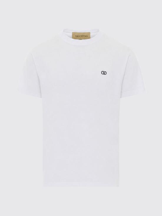 26FW 발렌티노 가라바니 반팔 티셔츠 MG10VBMM 0BO White - VALENTINO GARAVANI