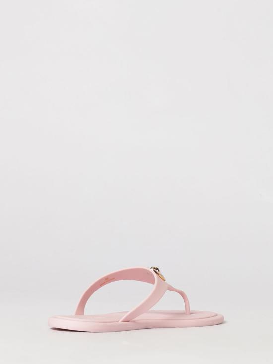 26SS 베르사체 알리아 러버 플랫 샌들 10162481A10983 1PS1V Blush Pink - VERSACE