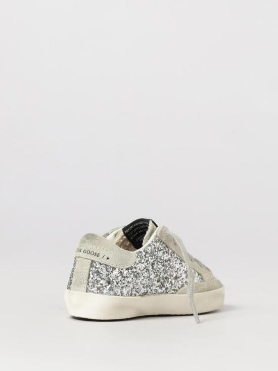 26SS [키즈] 골든구스 스니커즈 GJF00101F000416 70136 Silver - GOLDEN GOOSE