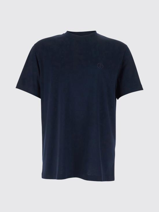 26SS 조르지오 아르마니 반팔 티셔츠 3HSM72SJTKZ UB100 Blue - GIORGIO ARMANI