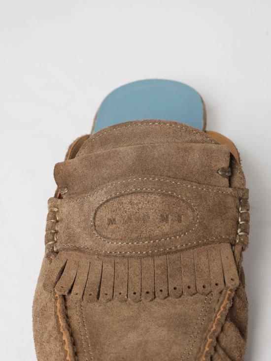 26SS 마르니 뮬/슬리퍼 SBMR007701P9026 00M70 Brown - MARNI