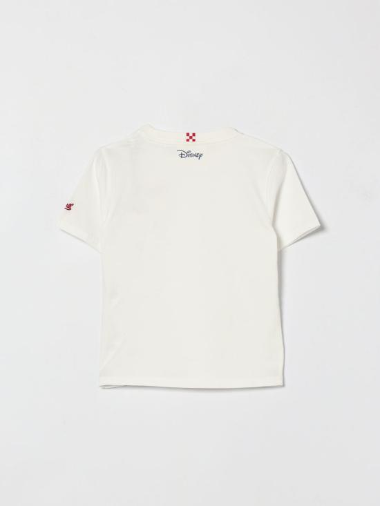 26SS [키즈] 세인트바쓰 티셔츠 POT0002 00750L Bianco 3 - MC2 SAINT BARTH