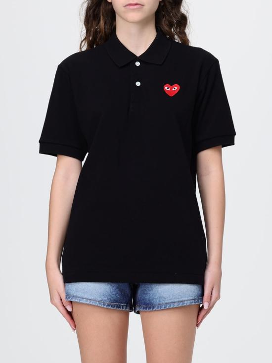 26SS 꼼데가르송 폴로 티셔츠 AXT006D 1 Black