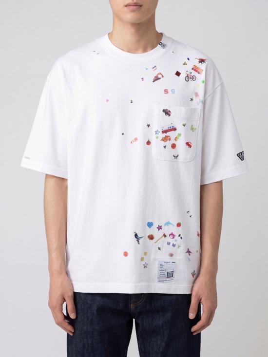 26SS 메종 미하라 야스히로 반팔 티셔츠 J16TS821 White
