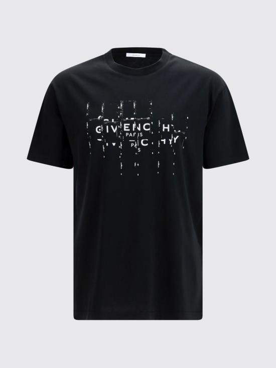 26FW 지방시 반팔 티셔츠 BM71NK3YU9 001 Black