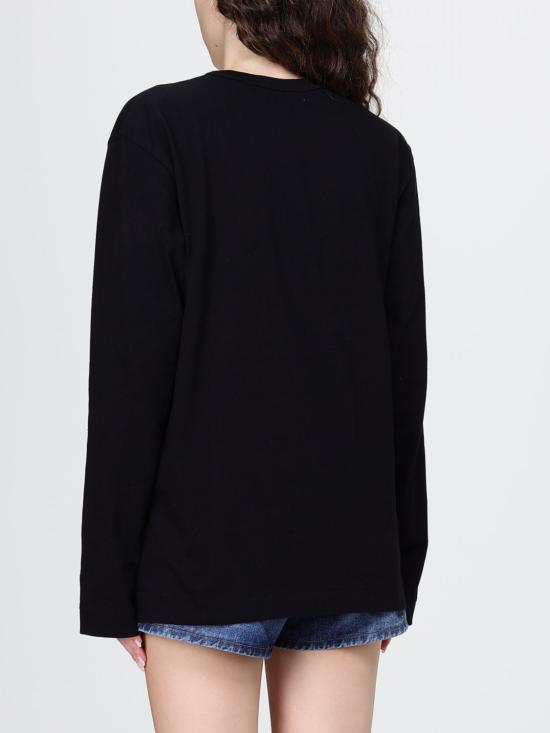 26SS 꼼데가르송 반팔 티셔츠 AXT339D 1 Black - COMME DES GARCONS