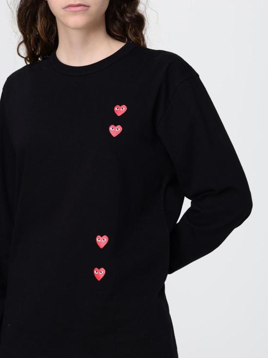 26SS 꼼데가르송 반팔 티셔츠 AXT339D 1 Black - COMME DES GARCONS