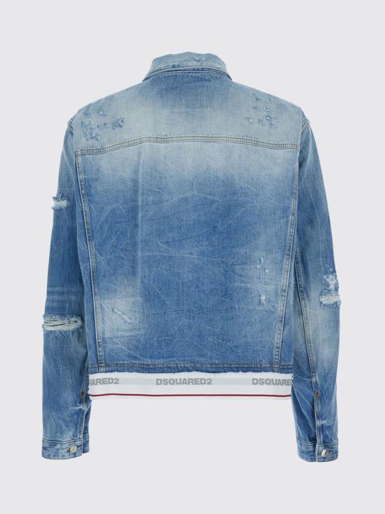 26SS 디스퀘어드2 데님 자켓 S71AN0669D30038 470 Blue - DSQUARED2