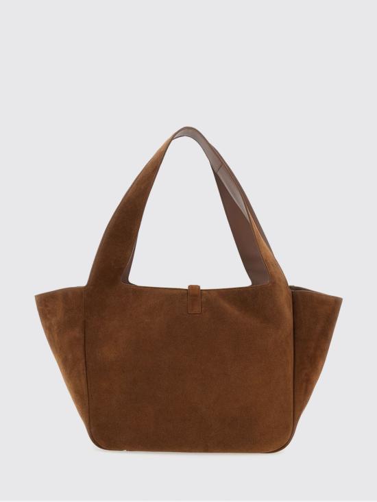26SS 생로랑 LE 5 A 7 베아 스웨이드 토트백 763435008IW 2885 Brown - SAINT LAURENT