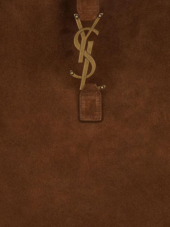 26SS 생로랑 LE 5 A 7 베아 스웨이드 토트백 763435008IW 2885 Brown - SAINT LAURENT