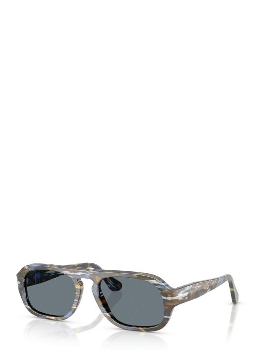 26FW 페르솔 선글라스 PO3369S 1222R5 FROST GREY NAUTICAL BLUE - PERSOL