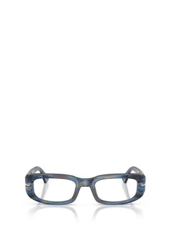 26FW 페르솔 안경 PO3388V 1234 STRIPED BLUE AND GREY