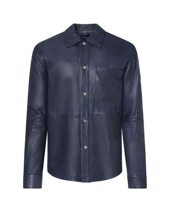 26SS 페트레이 가죽 자켓 5649302 Grey