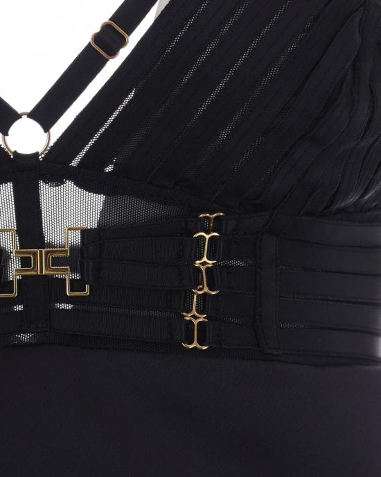 26SS 엘리자베타프랜치 숏 원피스 7451221 Black - ELISABETTA FRANCHI