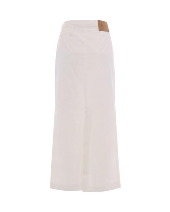 26SS 파트리지아페페 롱 스커트 466614 White - PATRIZIA PEPE