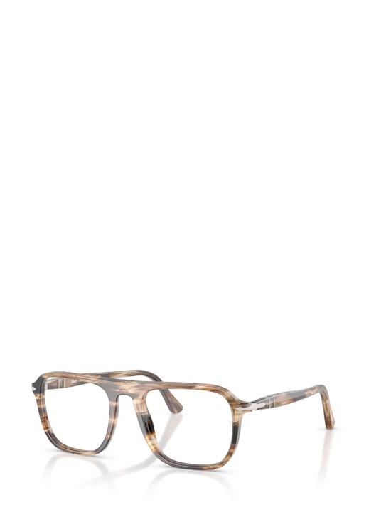 26FW 페르솔 안경 PO3359V 1236 BLACK BROWN - PERSOL
