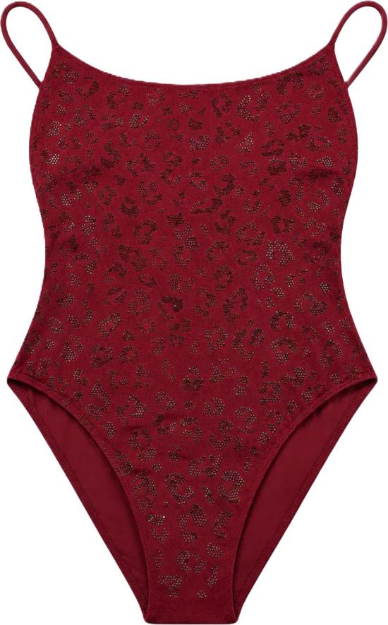 26SS 세인트바쓰 원피스 수영복 8051689270637 MAROON