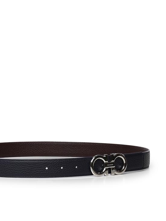 26SS 살바토레 페라가모 간치니 리버시블 레더 벨트 670428 780487002 - SALVATORE FERRAGAMO