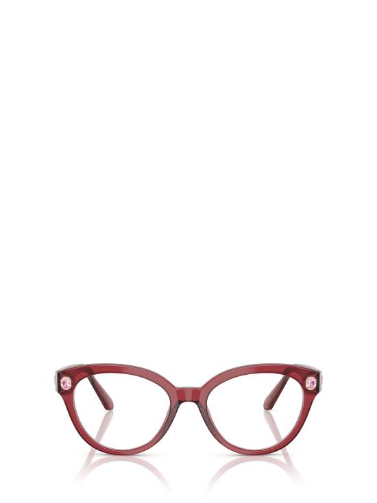 26FW 스와로브스키 안경 SK2037 1055 TRANSPARENT BURGUNDY