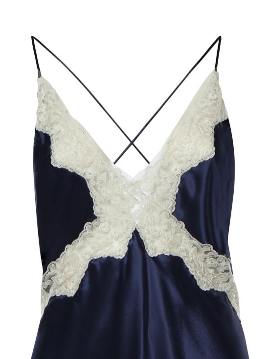 26SS 알베르타 페레티 민소매 티셔츠 A08071627 1290 Blue - ALBERTA FERRETTI