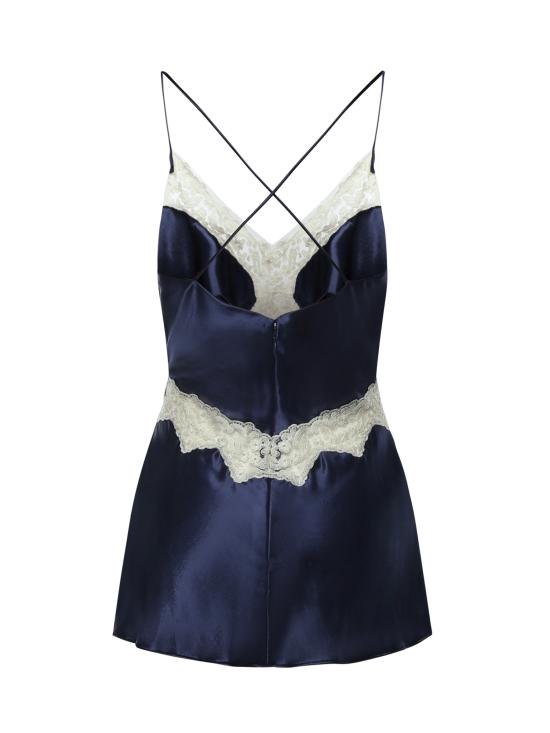 26SS 알베르타 페레티 민소매 티셔츠 A08071627 1290 Blue - ALBERTA FERRETTI