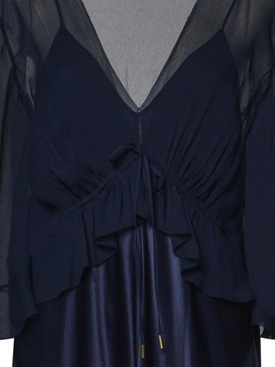 26SS 알베르타 페레티 롱 원피스 A04061627 0290 Blue - ALBERTA FERRETTI