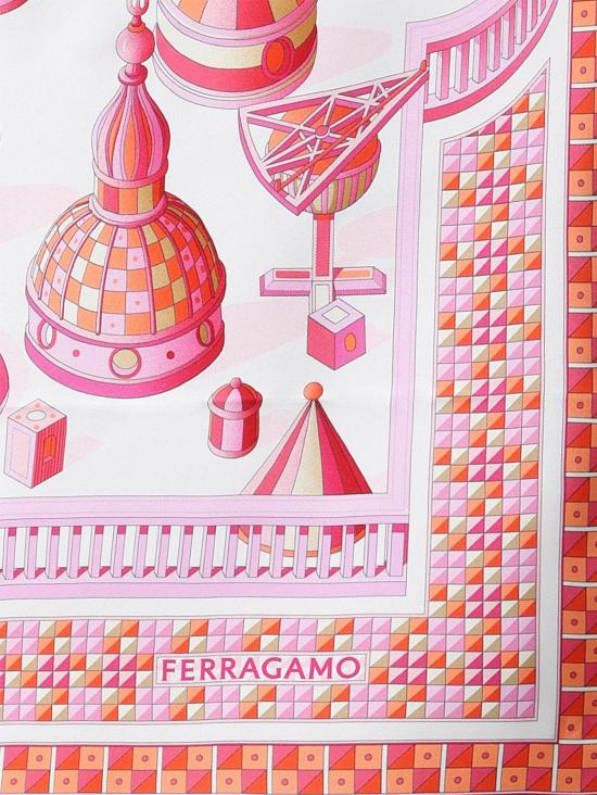 26SS 살바토레 페라가모 머플러/스카프 310197 779334006 Cotton candy - SALVATORE FERRAGAMO