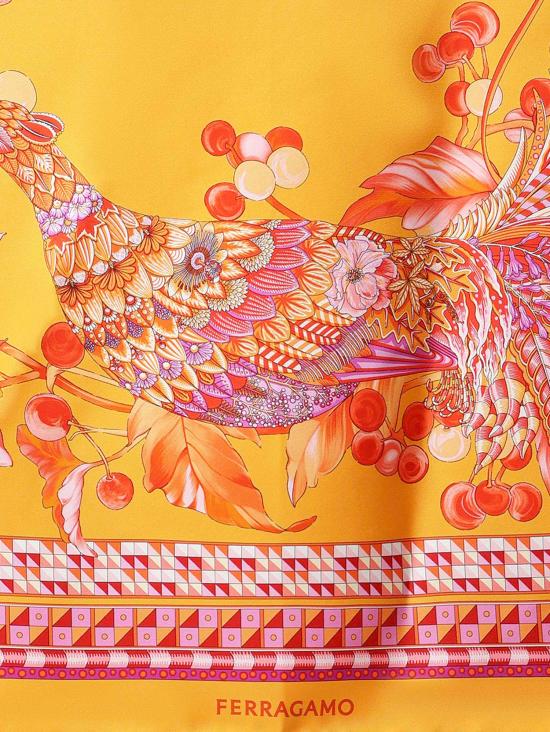 26SS 살바토레 페라가모 머플러/스카프 310199 780278002 ORANGE FUCSIA - SALVATORE FERRAGAMO