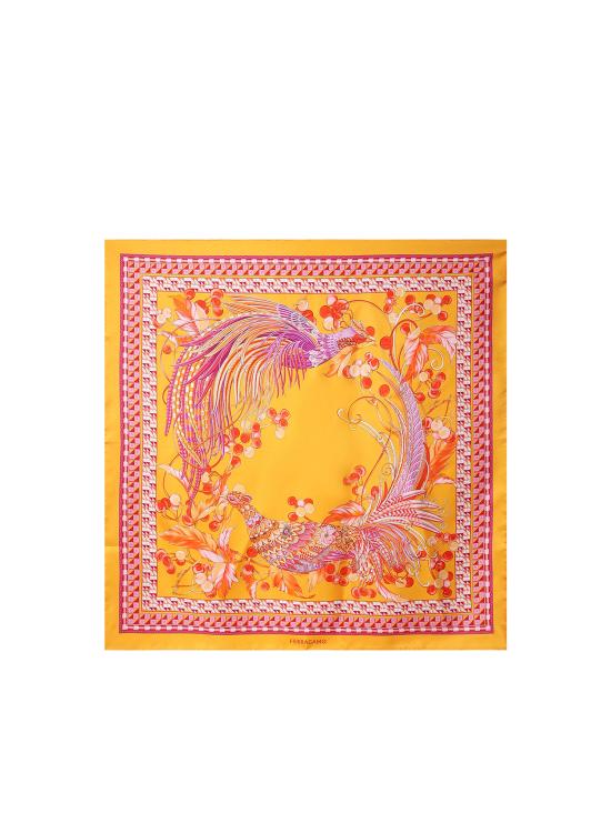 26SS 살바토레 페라가모 머플러/스카프 310199 780278002 ORANGE FUCSIA